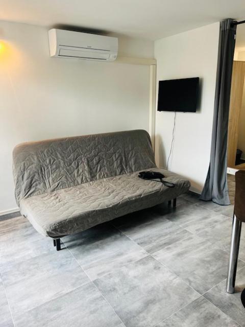 Cavaliere Studio 2 Pers Terrasse Le Lavandou Kültér fotó